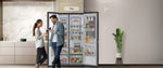 Lade das Bild in den Galerie-Viewer, LG InstaView Side-by-Side Kühlschrank mit Eis-, Wasser- &amp; UVnano-Spender 628L
