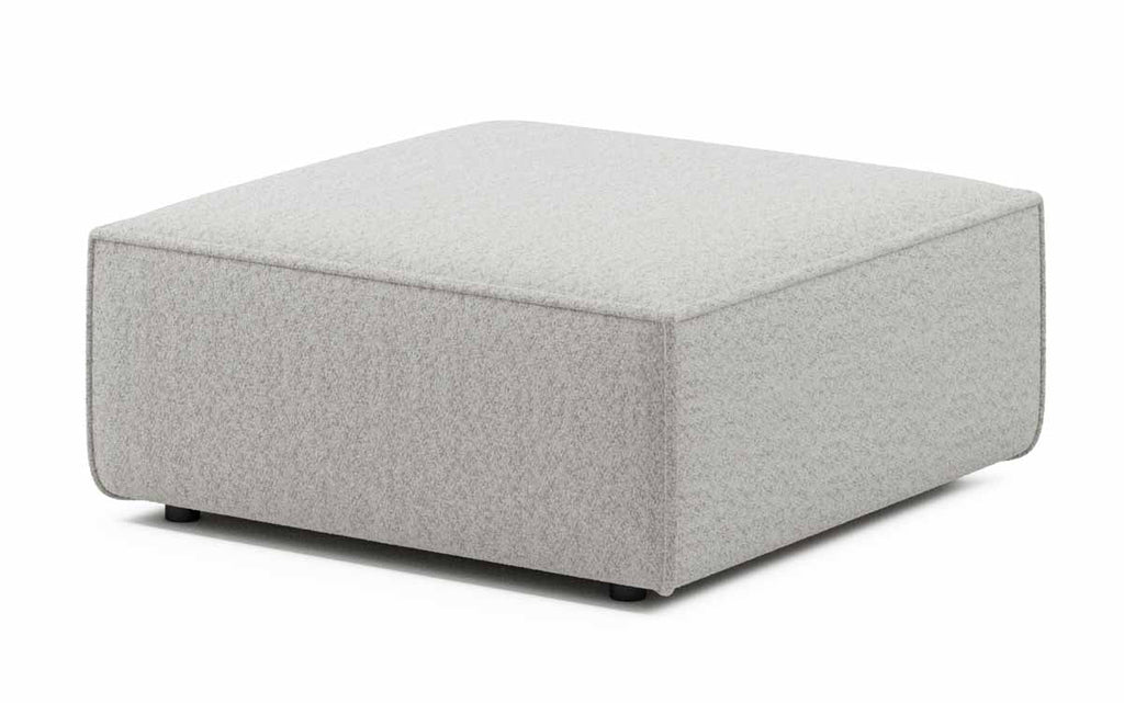 Luxuriöser Runder Yuma Bouclé Hocker 100cm – Vielseitig, Stilvoll & Bequem