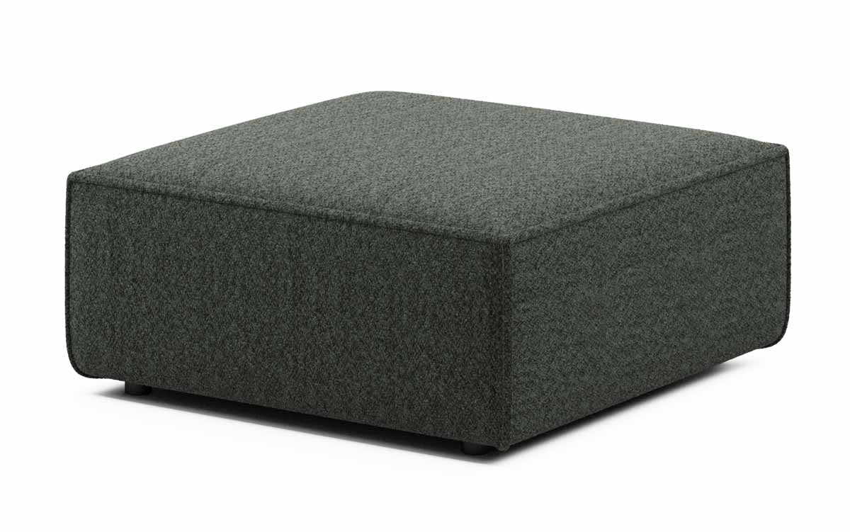 Luxuriöser Runder Yuma Bouclé Hocker 100cm – Vielseitig, Stilvoll & Bequem