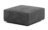 Luxuriöser Yuma Cord Hocker: Bequemer 100cm Sitzwürfel, vielseitig, stilvoll & modern