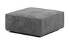 Luxuriöser Yuma Cord Hocker: Bequemer 100cm Sitzwürfel, vielseitig, stilvoll & modern