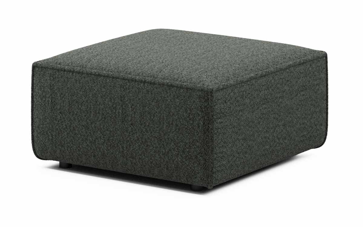 Yuma Bouclé Hocker 80 cm – Moderner, bequemer Polstersitz für stilvolles Wohnen