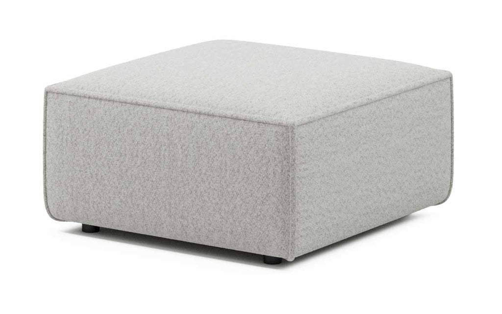 Yuma Bouclé Hocker 80 cm – Moderner, bequemer Polstersitz für stilvolles Wohnen