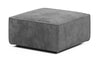 Yuma 80 cm Cord Sitzhocker: Luxus Komfortabler Design Hocker für Wohnzimmer Schlafzimmer
