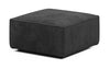 Yuma 80 cm Cord Sitzhocker: Luxus Komfortabler Design Hocker für Wohnzimmer Schlafzimmer