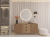 Eleganter Runder Lioni LED-Spiegel: Modernes Design, Perfekte Beleuchtung