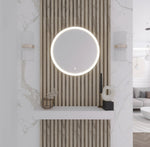 Lade das Bild in den Galerie-Viewer, Orania Luxus LED Spiegel: Elegantes Design, Dimmbare Beleuchtung für Modernes Badezimmer
