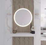 Lade das Bild in den Galerie-Viewer, Orania Luxus LED Spiegel: Elegantes Design, Dimmbare Beleuchtung für Modernes Badezimmer

