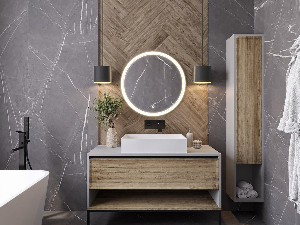 Orania Luxus LED Spiegel: Elegantes Design, Dimmbare Beleuchtung für Modernes Badezimmer