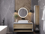 Lade das Bild in den Galerie-Viewer, Orania Luxus LED Spiegel: Elegantes Design, Dimmbare Beleuchtung für Modernes Badezimmer
