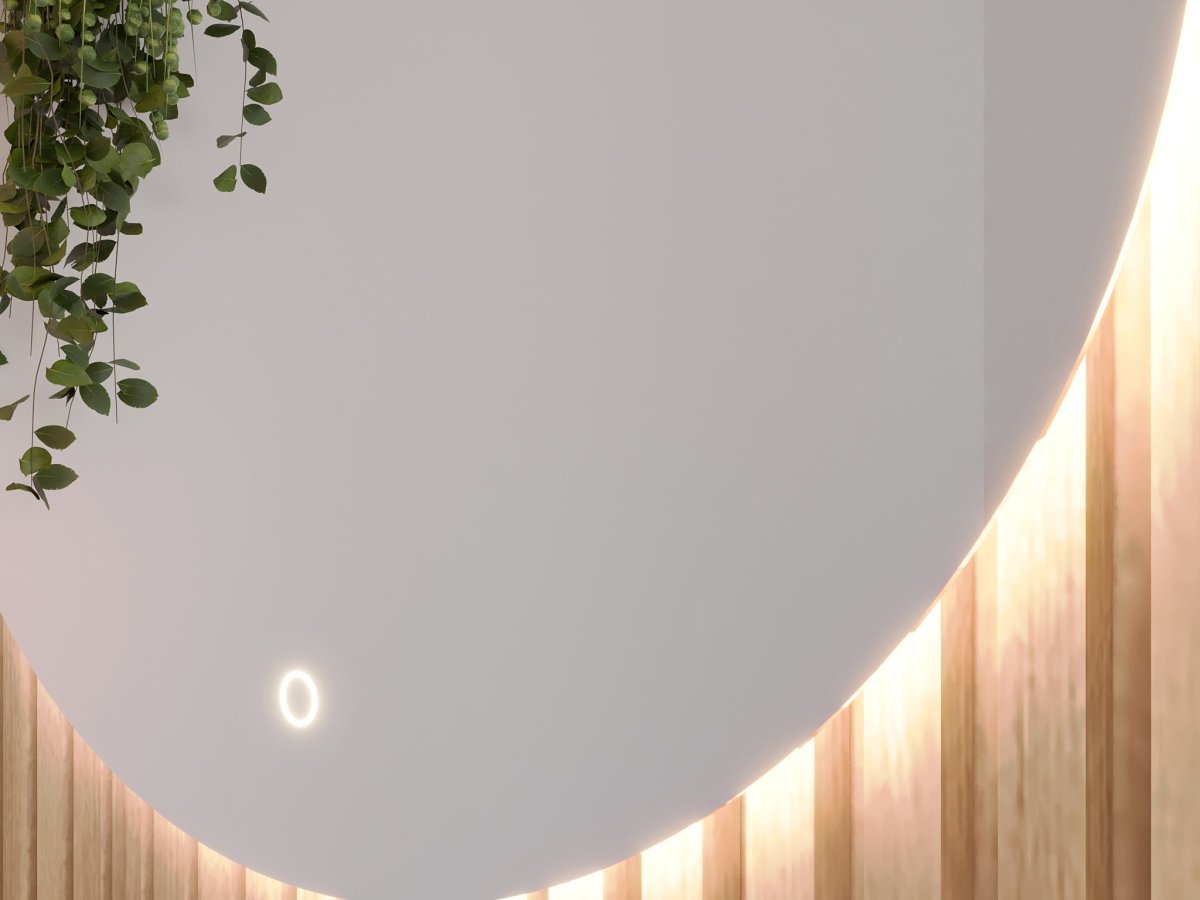 Orlando LED-Badspiegel: Eleganter, Dimmbarer Wandspiegel mit Intelligenter Beleuchtung