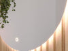 Orlando LED-Badspiegel: Eleganter, Dimmbarer Wandspiegel mit Intelligenter Beleuchtung