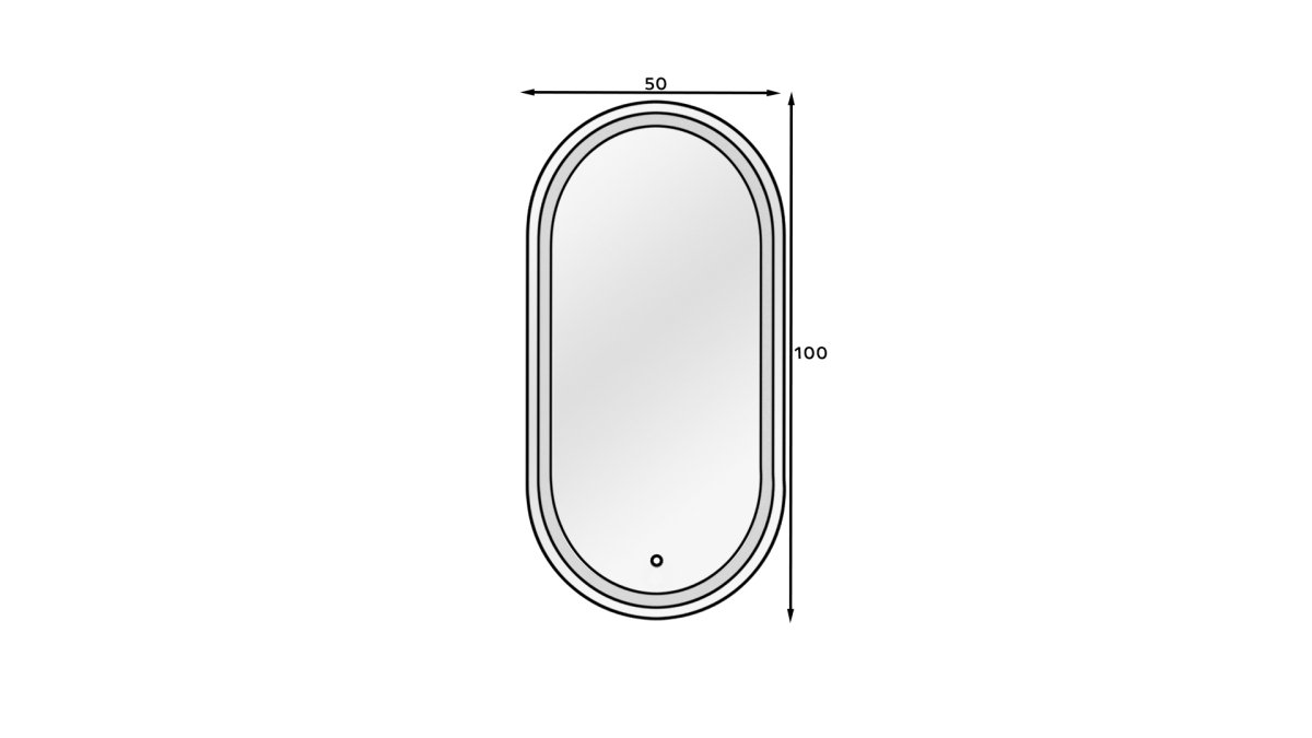 Eleganter Relino LED-Wandspiegel: Modernes Design, Perfekte Beleuchtung für Ihr Zuhause