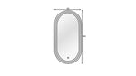 Lade das Bild in den Galerie-Viewer, Eleganter Relino LED-Wandspiegel: Modernes Design, Perfekte Beleuchtung für Ihr Zuhause
