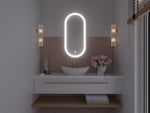 Lade das Bild in den Galerie-Viewer, Eleganter Relino LED-Wandspiegel: Modernes Design, Perfekte Beleuchtung für Ihr Zuhause

