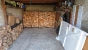 Premium Halbgetrocknetes Buchenholz, Ofenfertig, Gestapelt auf Palette, 2 m³