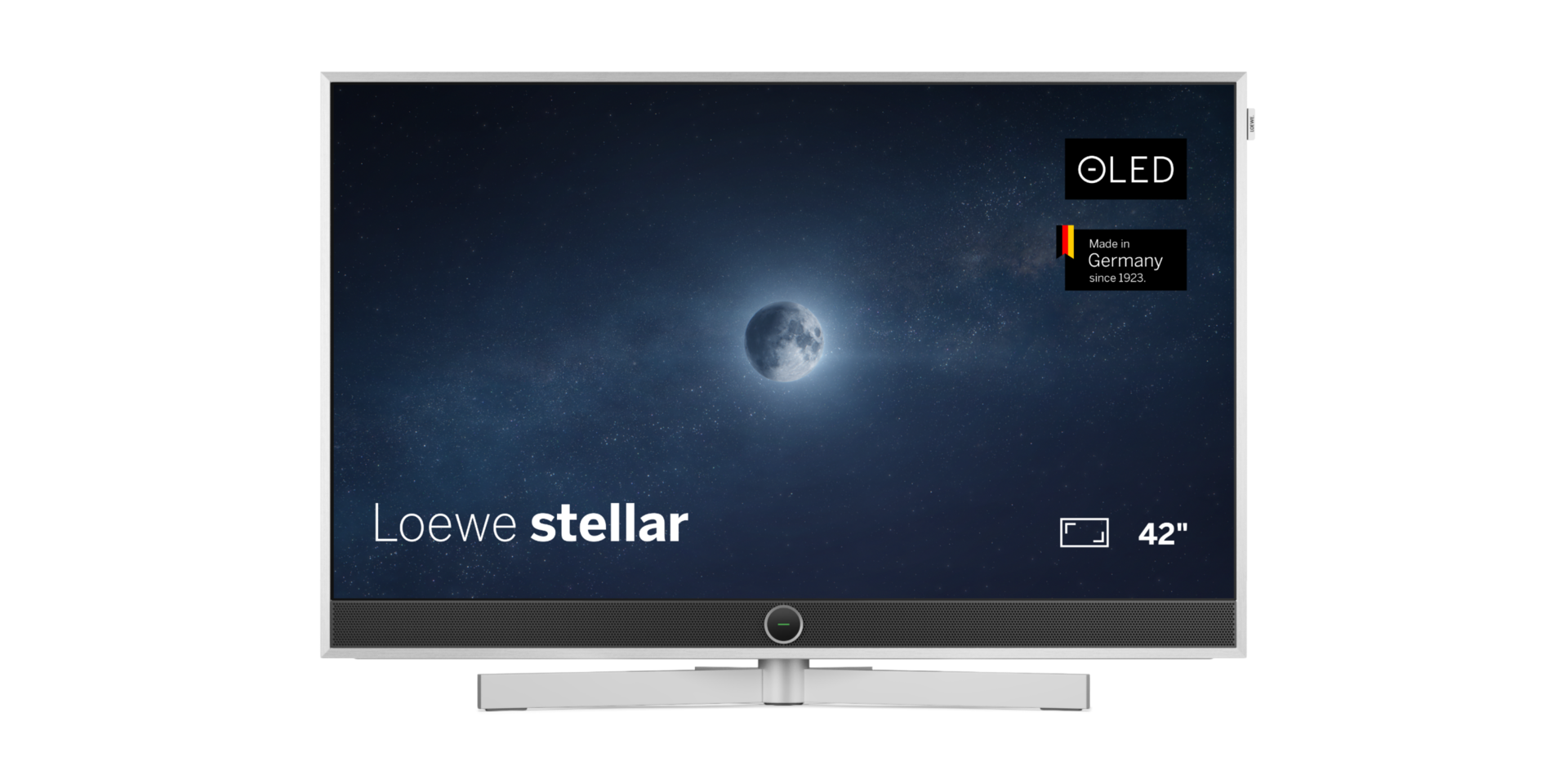 Loewe Stellar 42 dr+ Beton OLED TV: 4K UHD Smart-Fernseher mit DR+ & Atmos