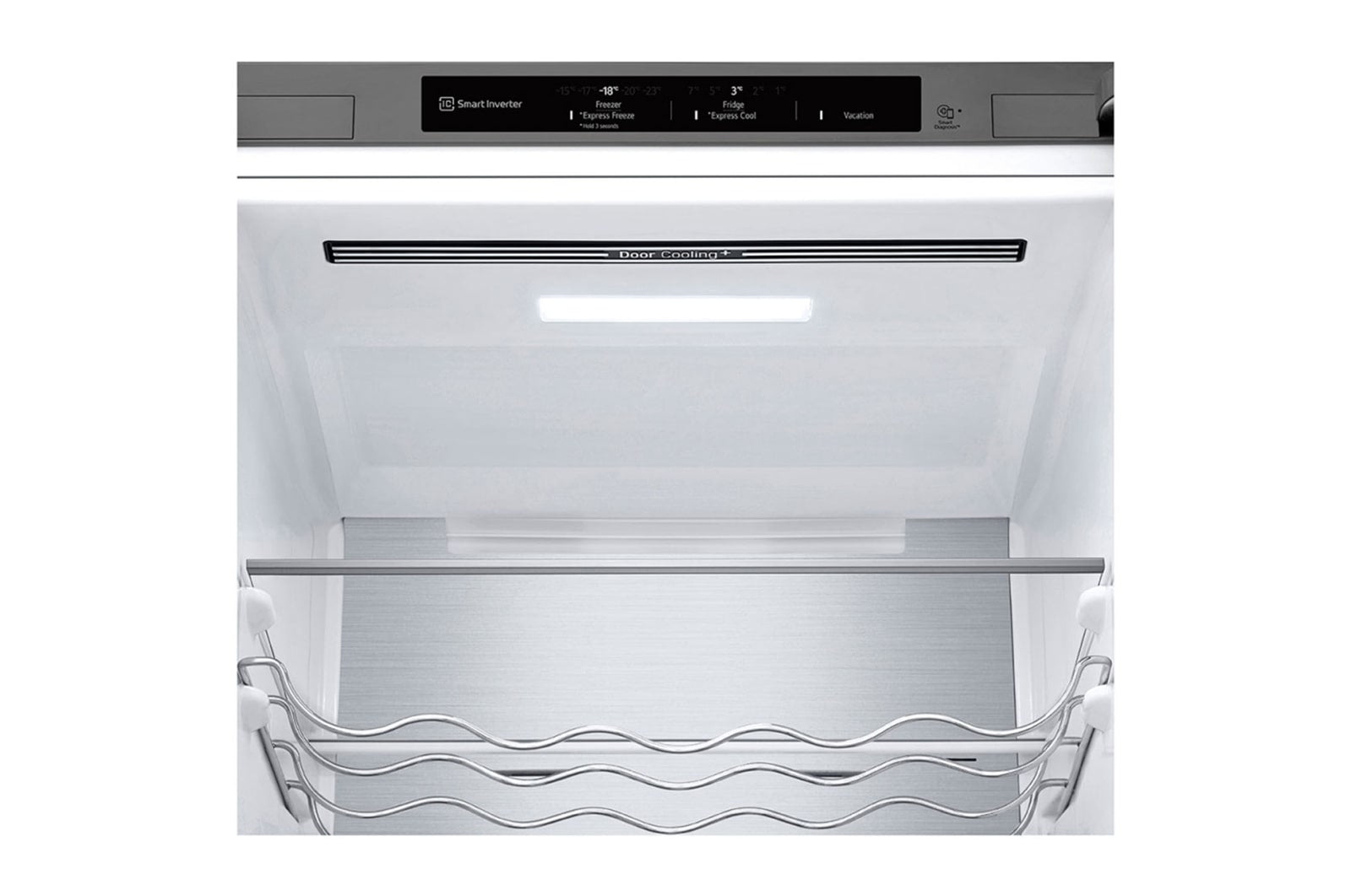 LG Kühl-Gefrierkombination 387L, EEK B, Inverter Linear Kompressor, Total No Frost