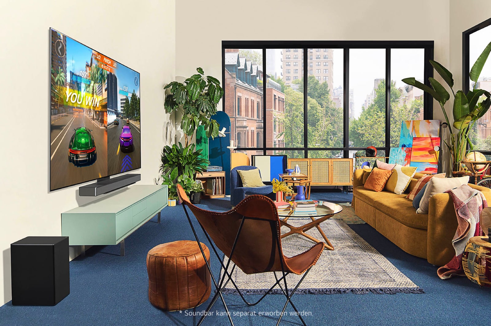LG OLED evo C4 65-Zoll 4K Smart-TV α9 Gen7 DolbyVision