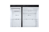 LG Side-by-Side Kühlschrank: 638L, Eis-, Crushed Ice- & Wasserspender, Mattschwarz