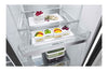 LG Side-by-Side Kühlschrank GSLE91EVAB: InstaView, Craft Ice, 623L, Black Steel