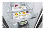 Lade das Bild in den Galerie-Viewer, LG Side-by-Side Kühlschrank GSLE91EVAB: InstaView, Craft Ice, 623L, Black Steel
