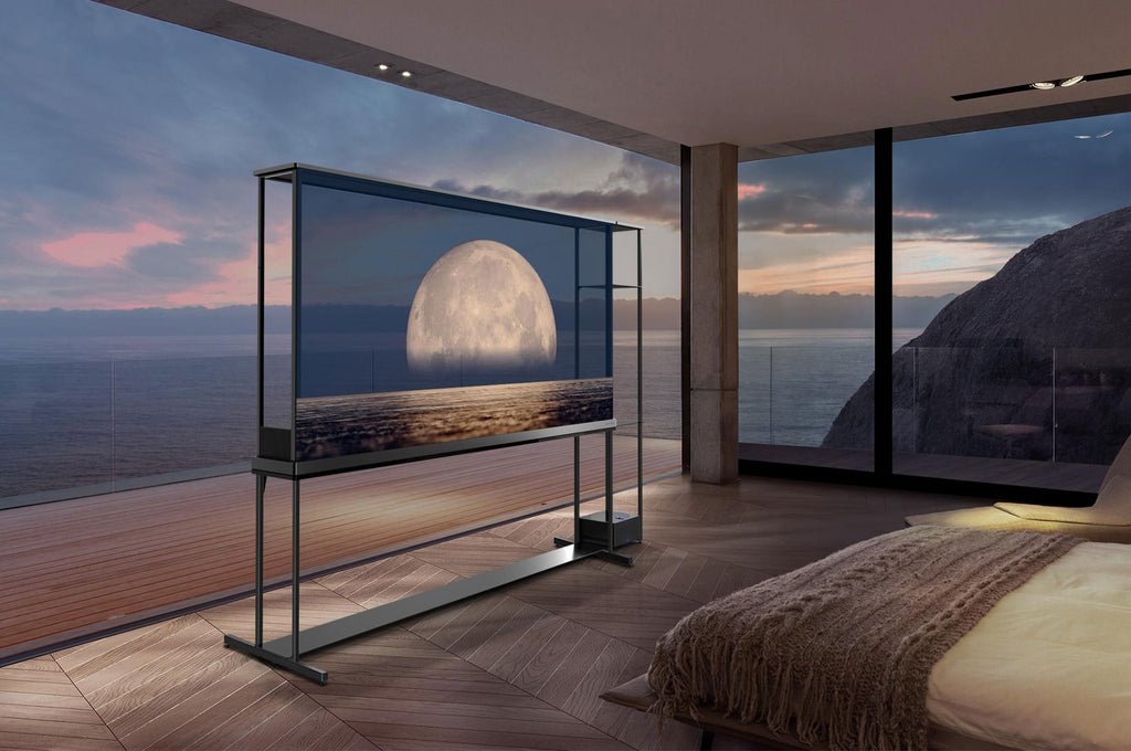 LG SIGNATURE OLED T 77 Zoll Transparenter 4K OLED TV mit Zero Connect Box