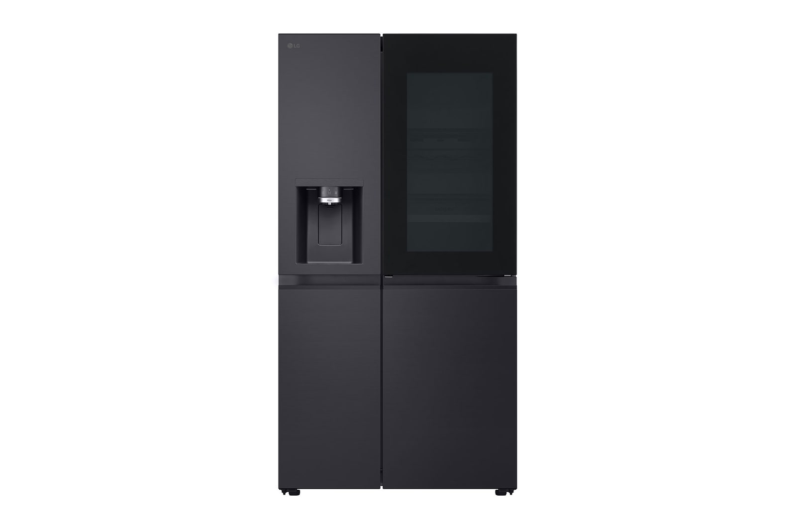 LG InstaView Side-by-Side Kühlschrank mit Eis-, Wasser- & UVnano-Spender 628L