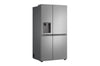LG Side-by-Side Kühlschrank mit Eis-, Crushed Ice- und Wasserspender