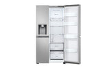 Lade das Bild in den Galerie-Viewer, LG Side-by-Side Kühlschrank Prime Silver: 625L, Eis-, Crushed Ice- &amp; Wasserspender
