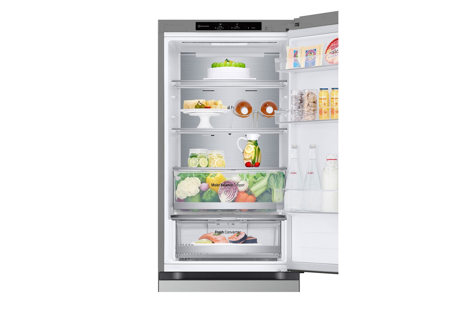 LG Kühl-Gefrierkombination 344L C | Smart Inverter Kompressor | Total No Frost