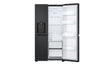 LG GSLC41EPPE Side-by-Side Kühlschrank Schwarz – 641L, Eis-/Wasser-Spender