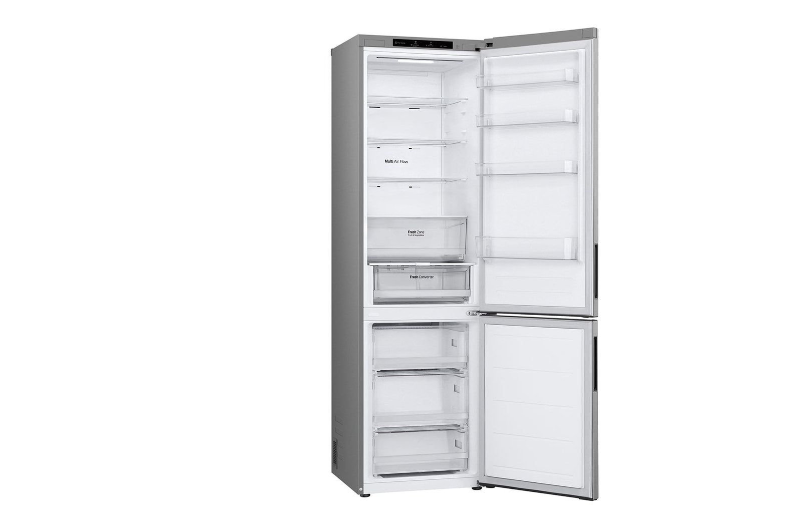 LG Kühl-Gefrierkombination 387L Smart Inverter Total No Frost Design