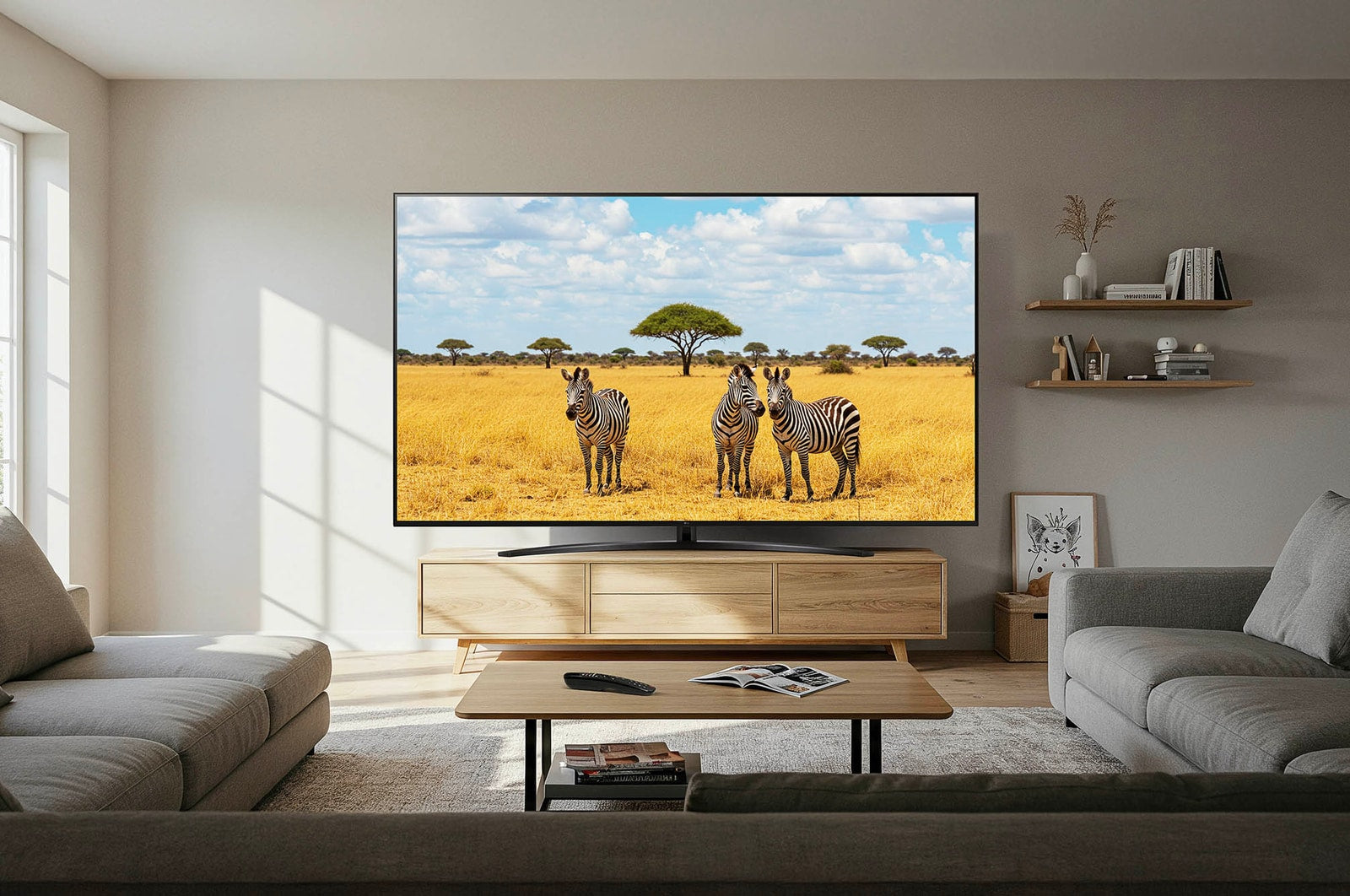 LG 86UT81006LA 86 Zoll 4K UHD AI Smart TV mit webOS 24