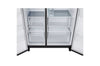 LG GSLC41EPPE Side-by-Side Kühlschrank Schwarz – 641L, Eis-/Wasser-Spender