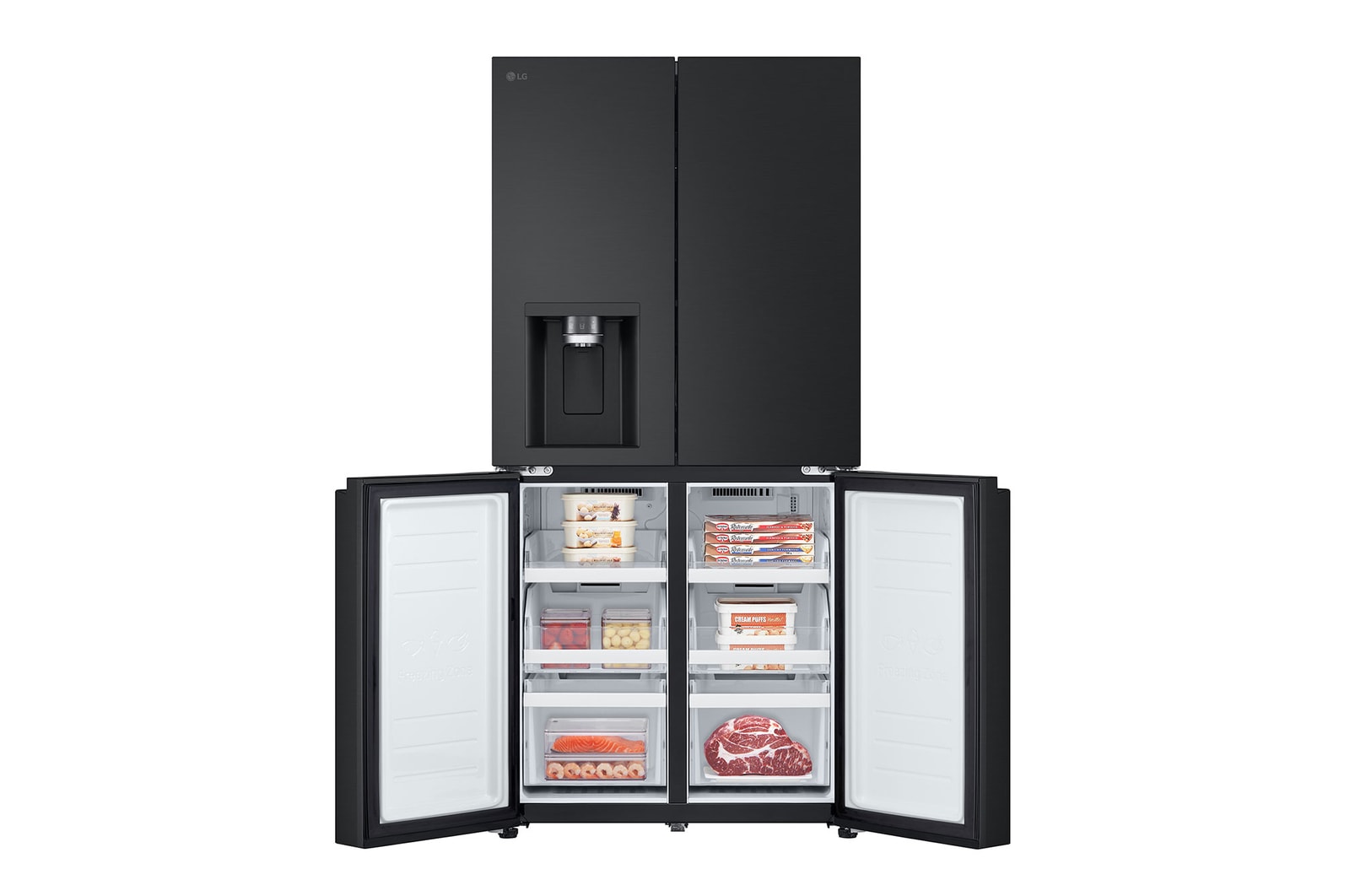 LG SLIM Multi-Door Kühlschrank GML861EPPE: Smart, Elegant, Effizient mit Eiswürfelbereiter