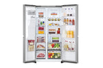 Lade das Bild in den Galerie-Viewer, LG Side-by-Side Kühlschrank Prime Silver: 625L, Eis-, Crushed Ice- &amp; Wasserspender
