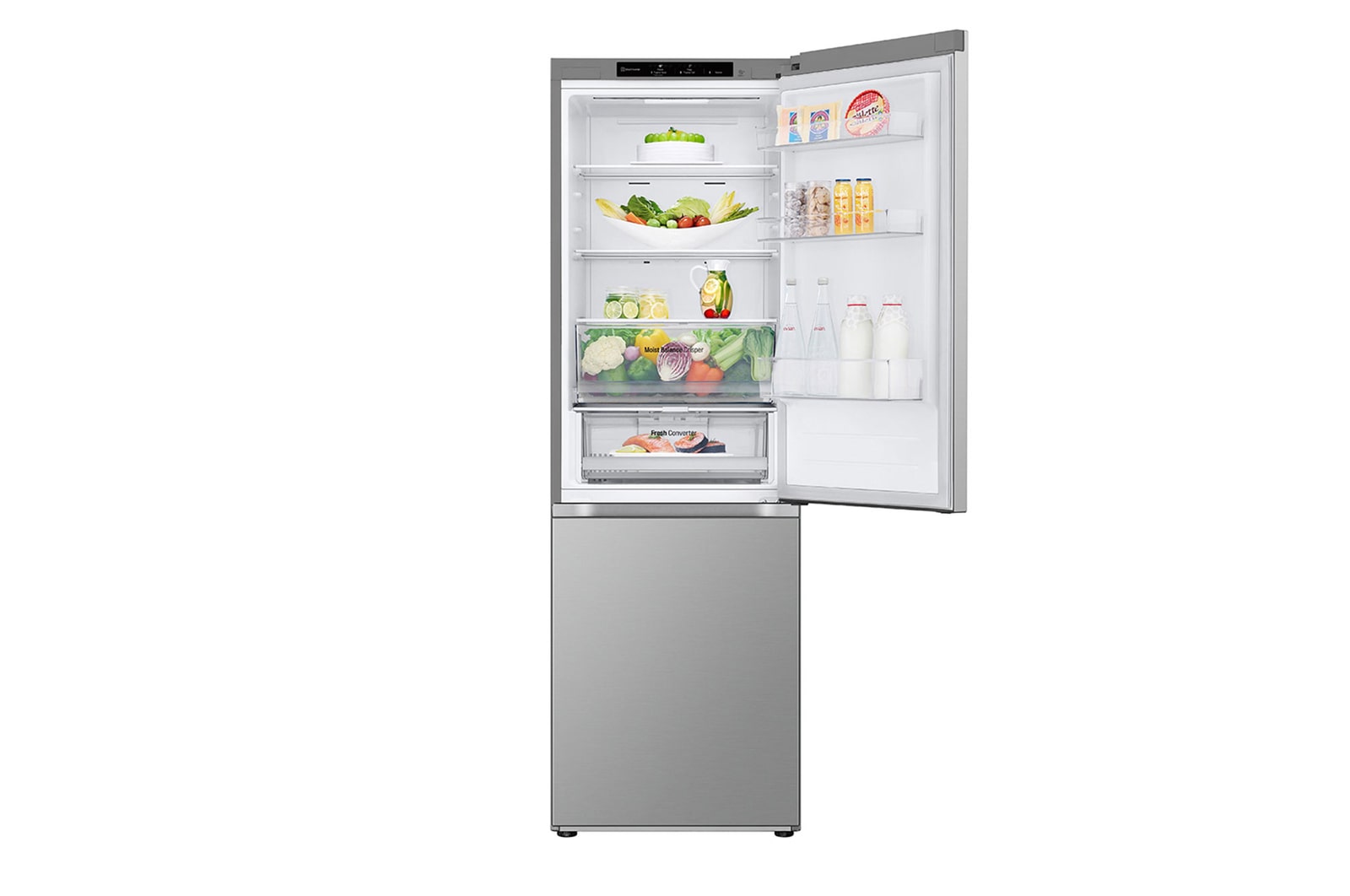 LG Kühl-Gefrierkombination: Energieeffizient, Total No Frost, Smart Inverter, 344L