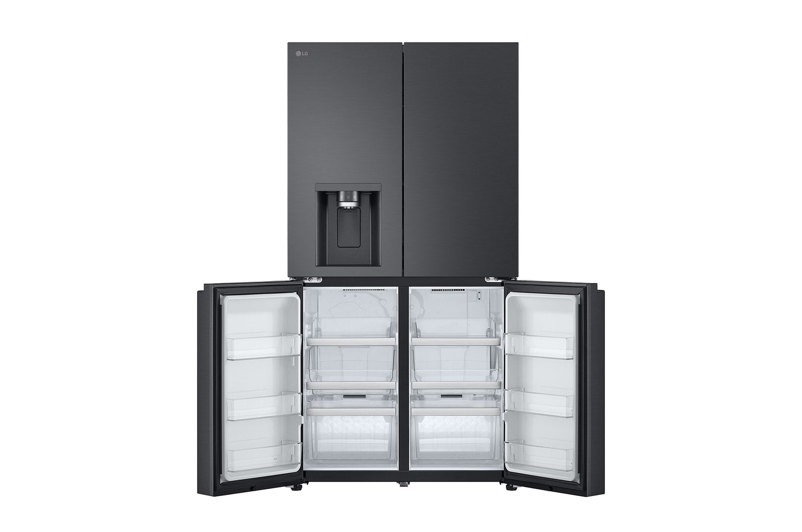 LG GML960EVBE Multi-Door Kühlschrank mit Eis-, Wasser- & Crushed Ice Spender – 641L, Smart, Effizient