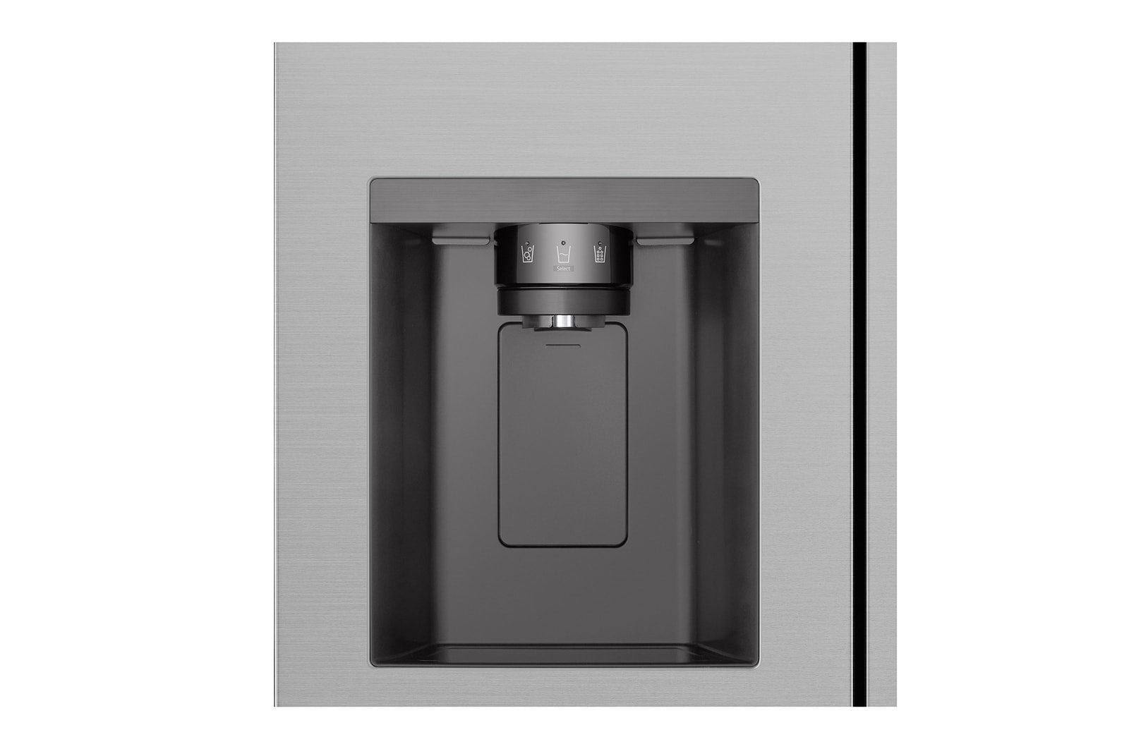 LG GSLC40PYPE Side-by-Side Kühlschrank: 638L Kapazität, Eis- & Wasserspender, Smart Inverter Kompressor