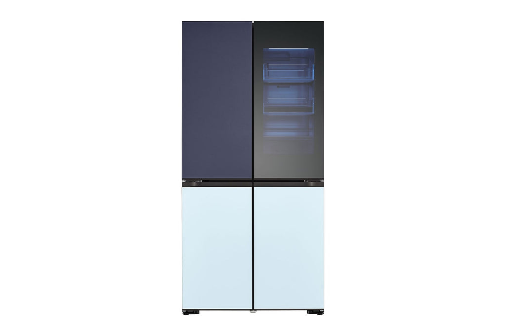 LG MoodUP InstaView Multi-Door Kühlschrank: Farbwechsel, Lautsprecher, No Frost, Smart