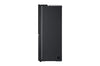 LG InstaView Side-by-Side Kühlschrank: 628L, Eis-, Wasser-Spender, Smart Inverter Kompressor