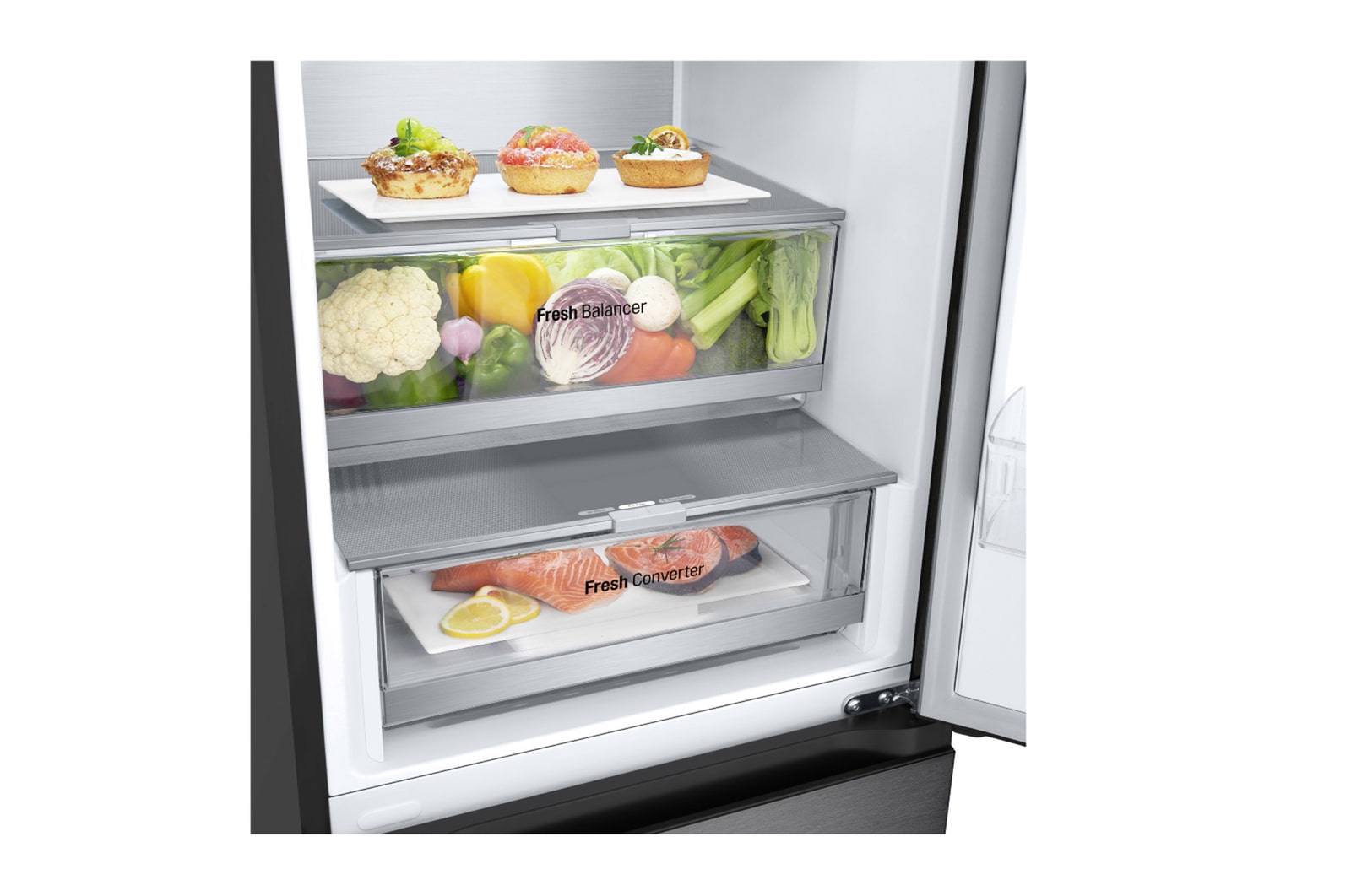 LG GBV7270BEV Kühl-Gefrierkombination: Effizient, Fresh & No Frost