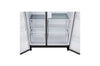 LG Side-by-Side Kühlschrank: 638L, Eis-, Crushed Ice- & Wasserspender, Mattschwarz