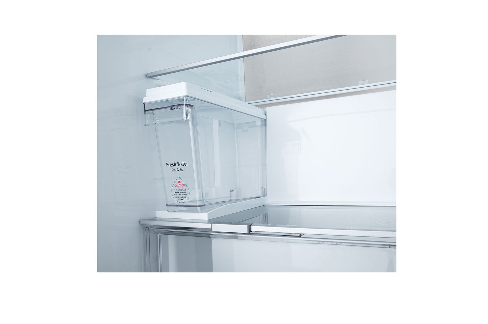 LG InstaView Side-by-Side Kühlschrank, 628L, NoFrost, Eis- & Wasserspender, Smart Inverter