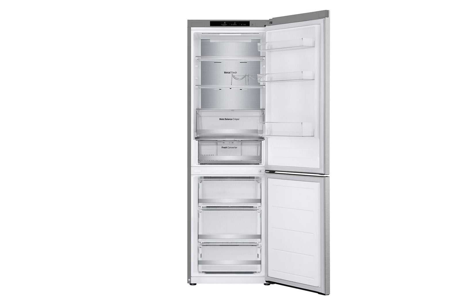 LG GBV5140AMB Kühl-Gefrierkombination: Smart Inverter, Total No Frost, EEK C