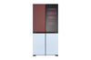LG MoodUP InstaView Multi-Door Kühlschrank: Farbwechsel, Lautsprecher, No Frost, Smart