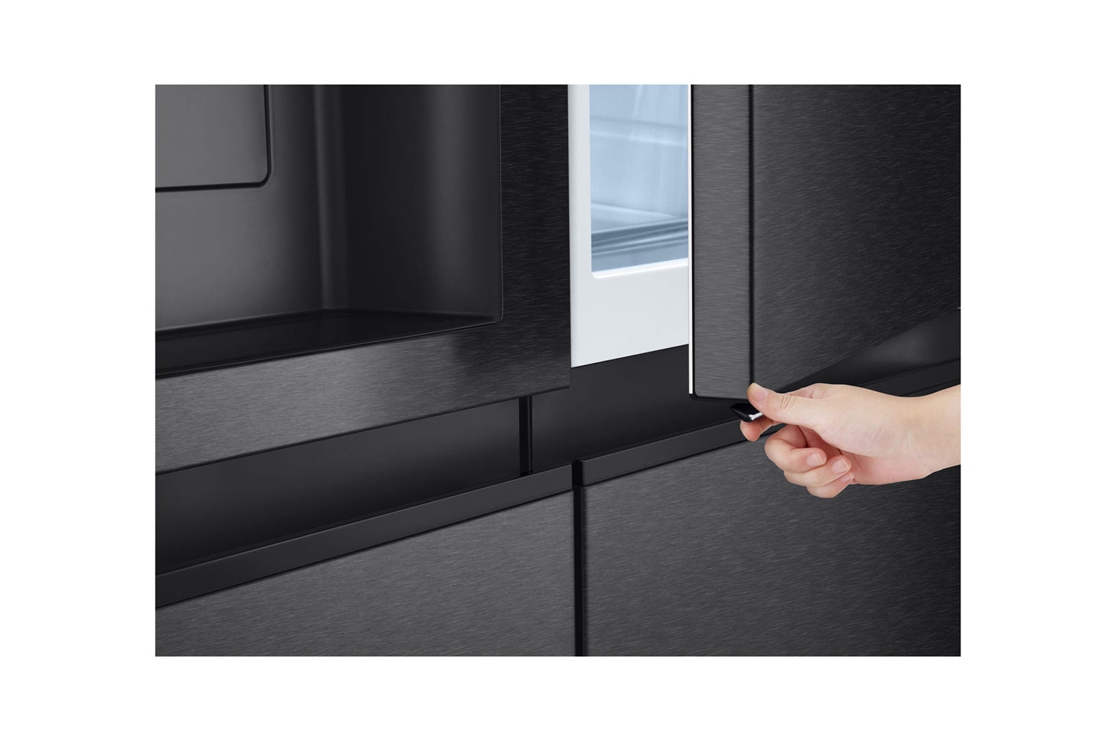 LG GSJC41EPPE Side-by-Side Kühlschrank: Door-in-Door, Eis & Wasser, 638L
