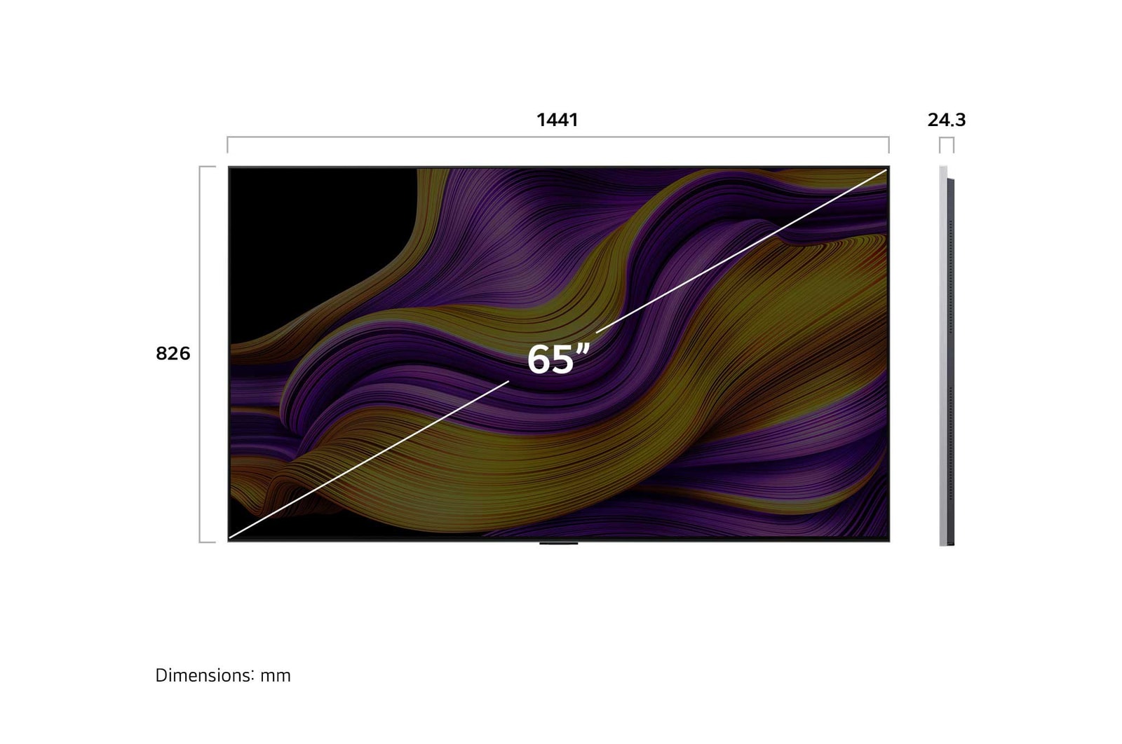 LG OLED evo G5 65 Zoll 4K Smart TV Alpha11