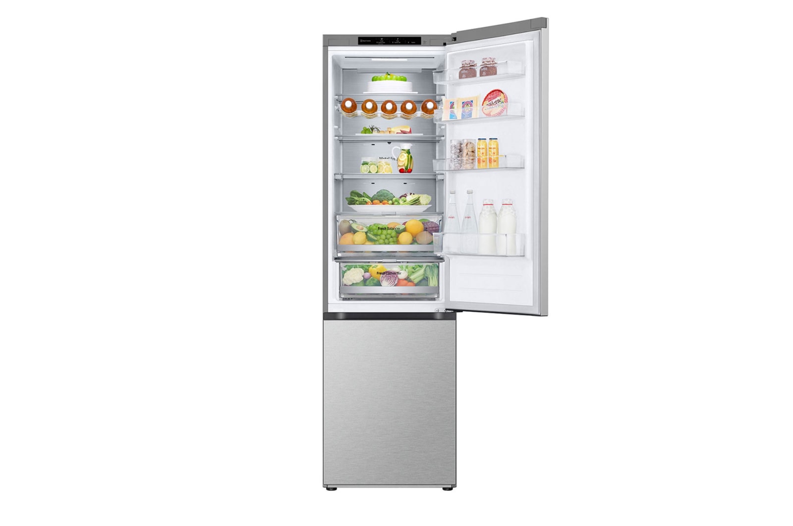 LG Kühl-Gefrierkombination 387L, EEK B, Inverter Linear Kompressor, Total No Frost